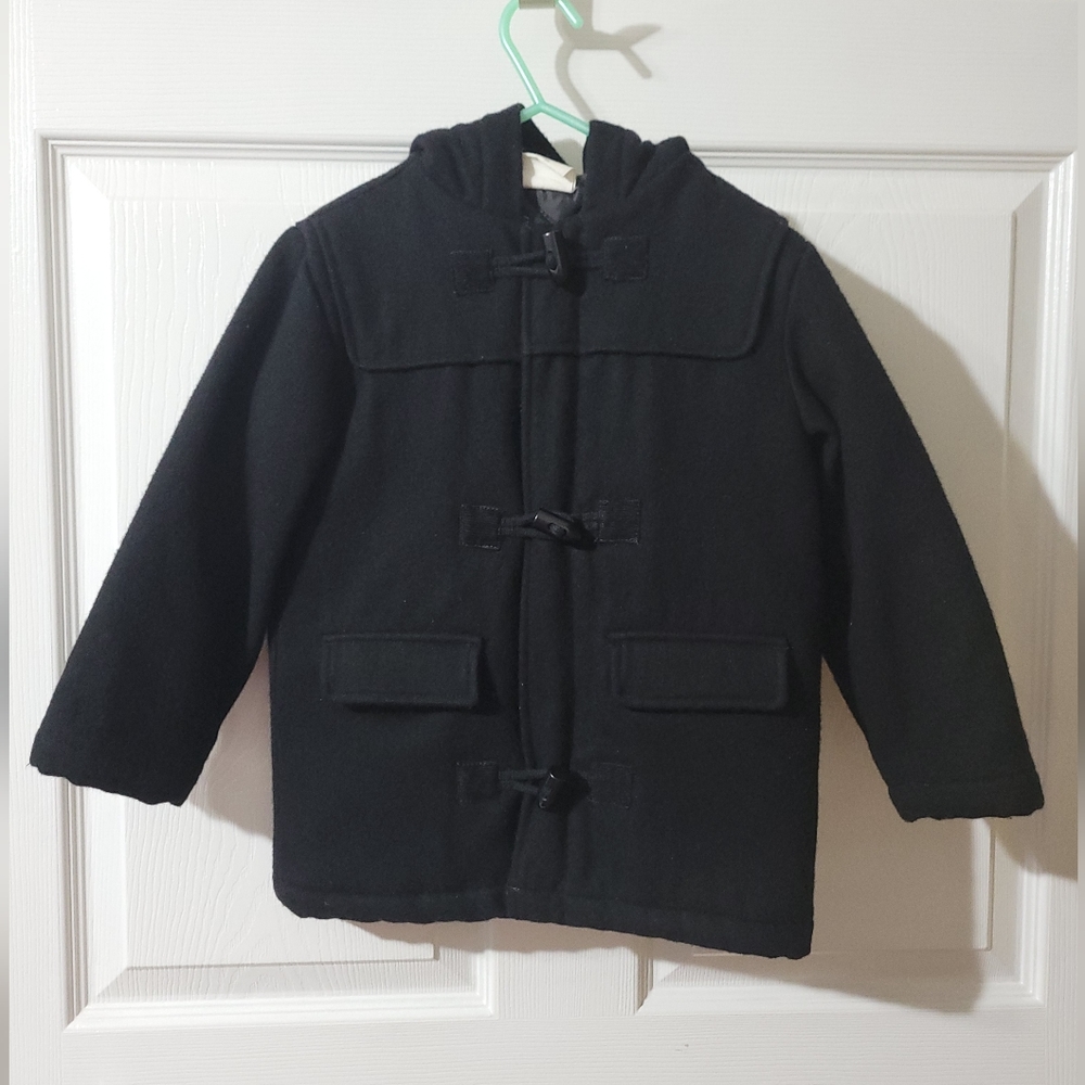 ⭐️ Crazy 8 Peacoat Pea Coat Jacket Wool size 4T